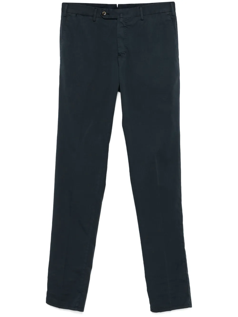 PT Torino Chino met toelopende pijpen Blauw