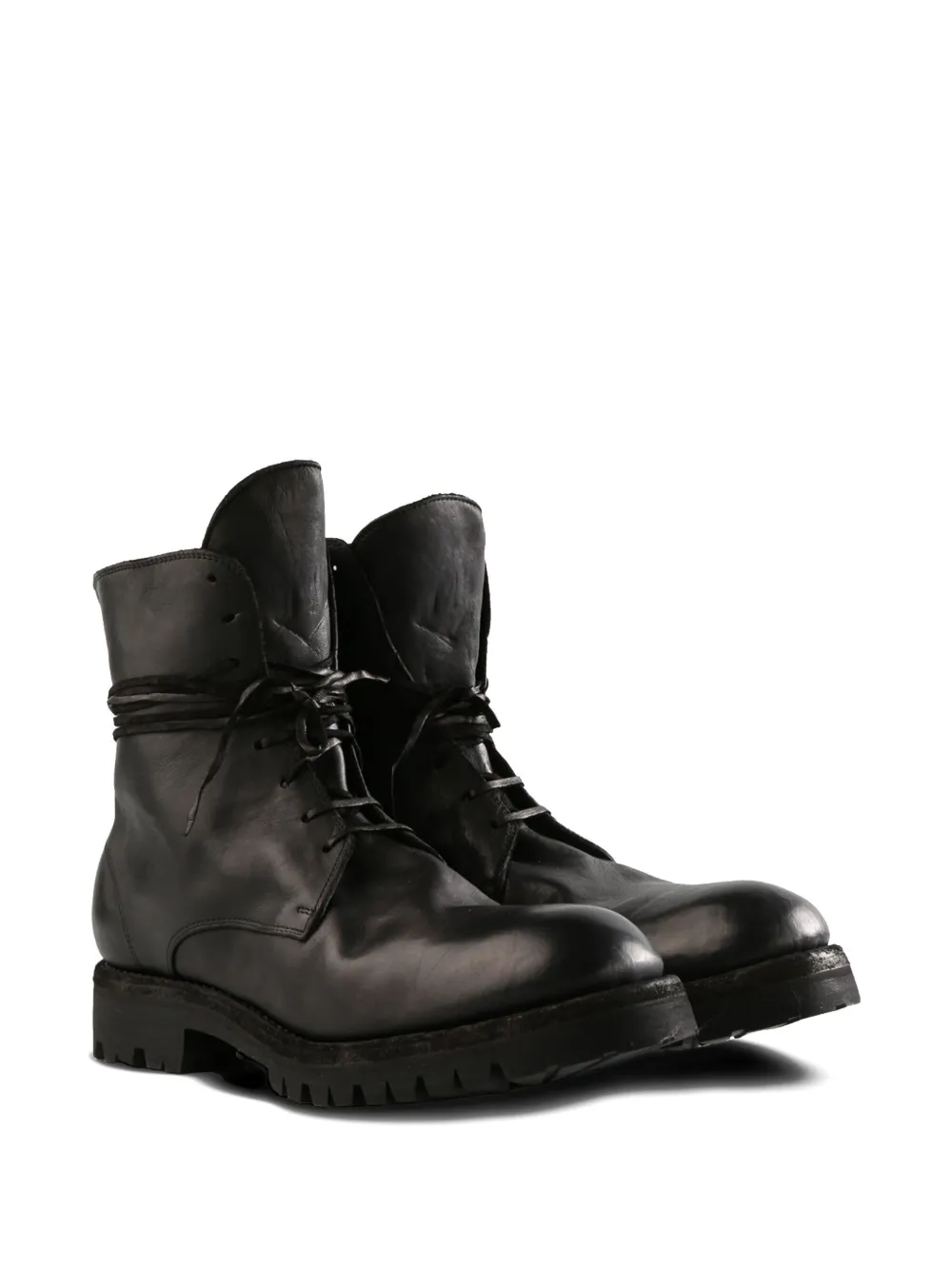 Guidi 795V leather ankle boots - Zwart