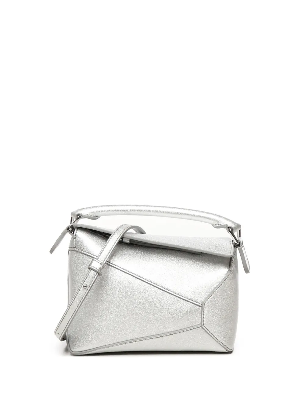LOEWE bolsa de hombro Snail Dice | plateado | Image 1