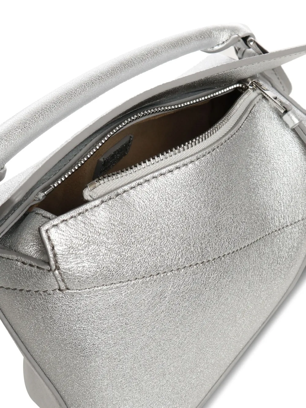LOEWE Snail Dice schoudertas Zilver