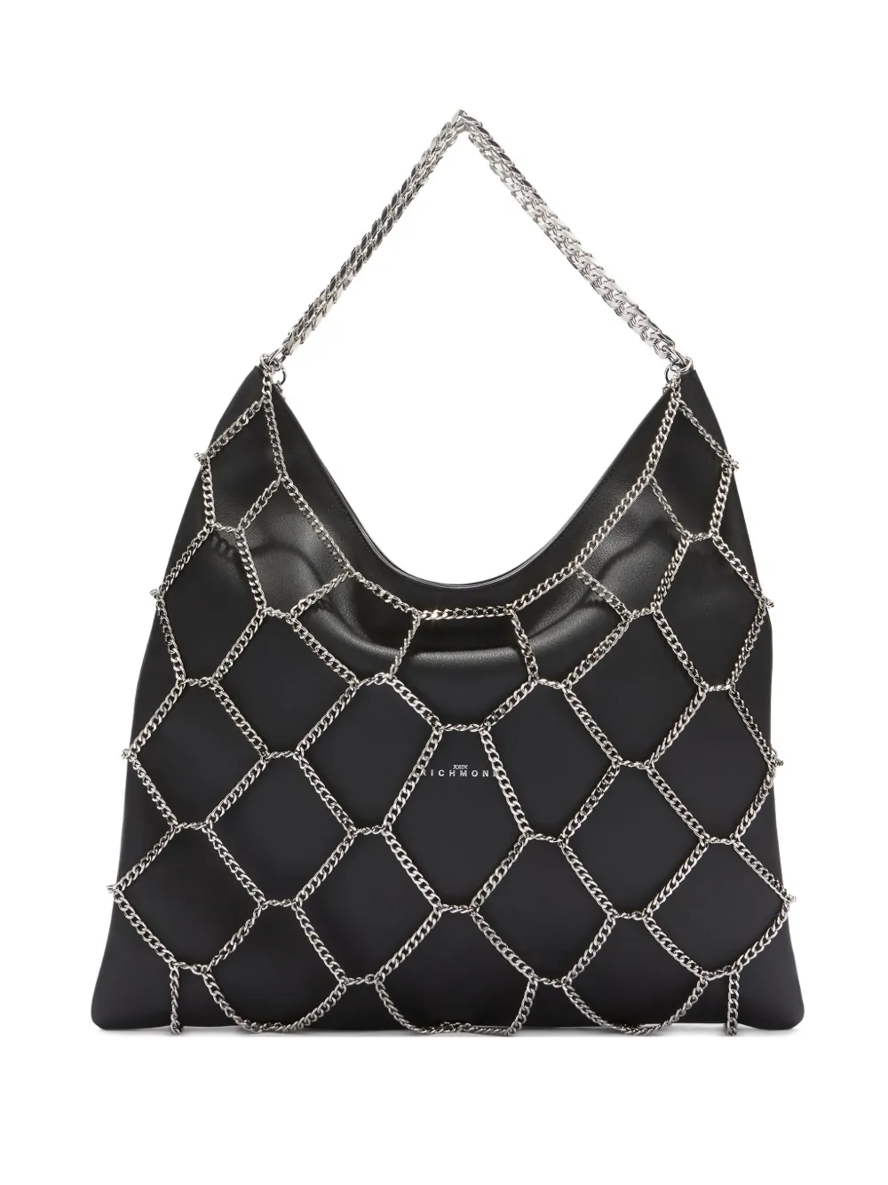 John Richmond Borsa a spalla con catena - Nero