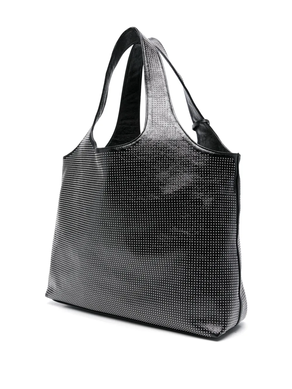 John Richmond studded tote bag - Zwart