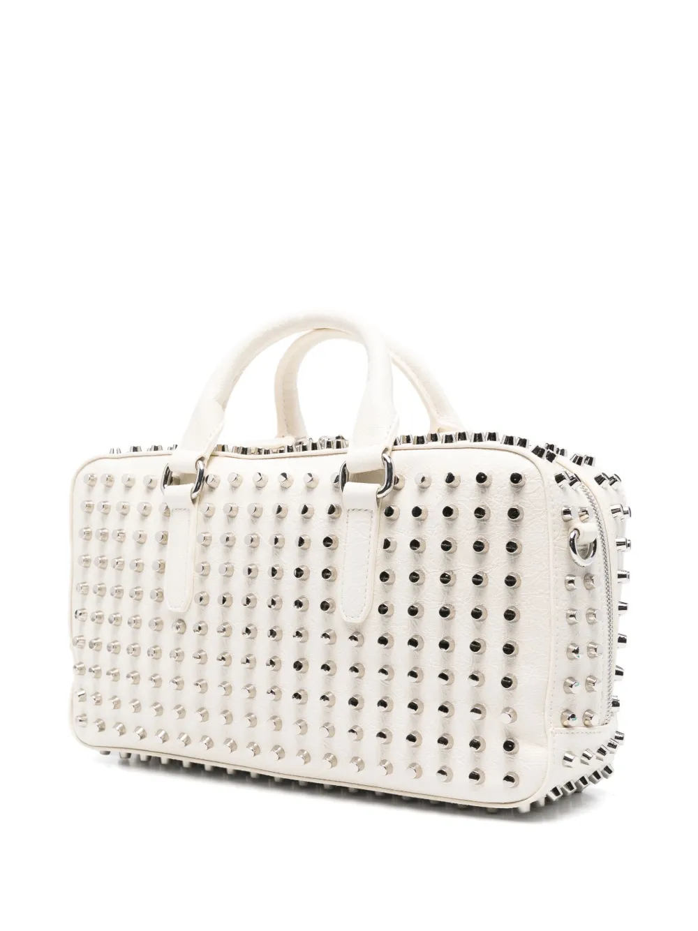 John Richmond Shopper met studs - Wit