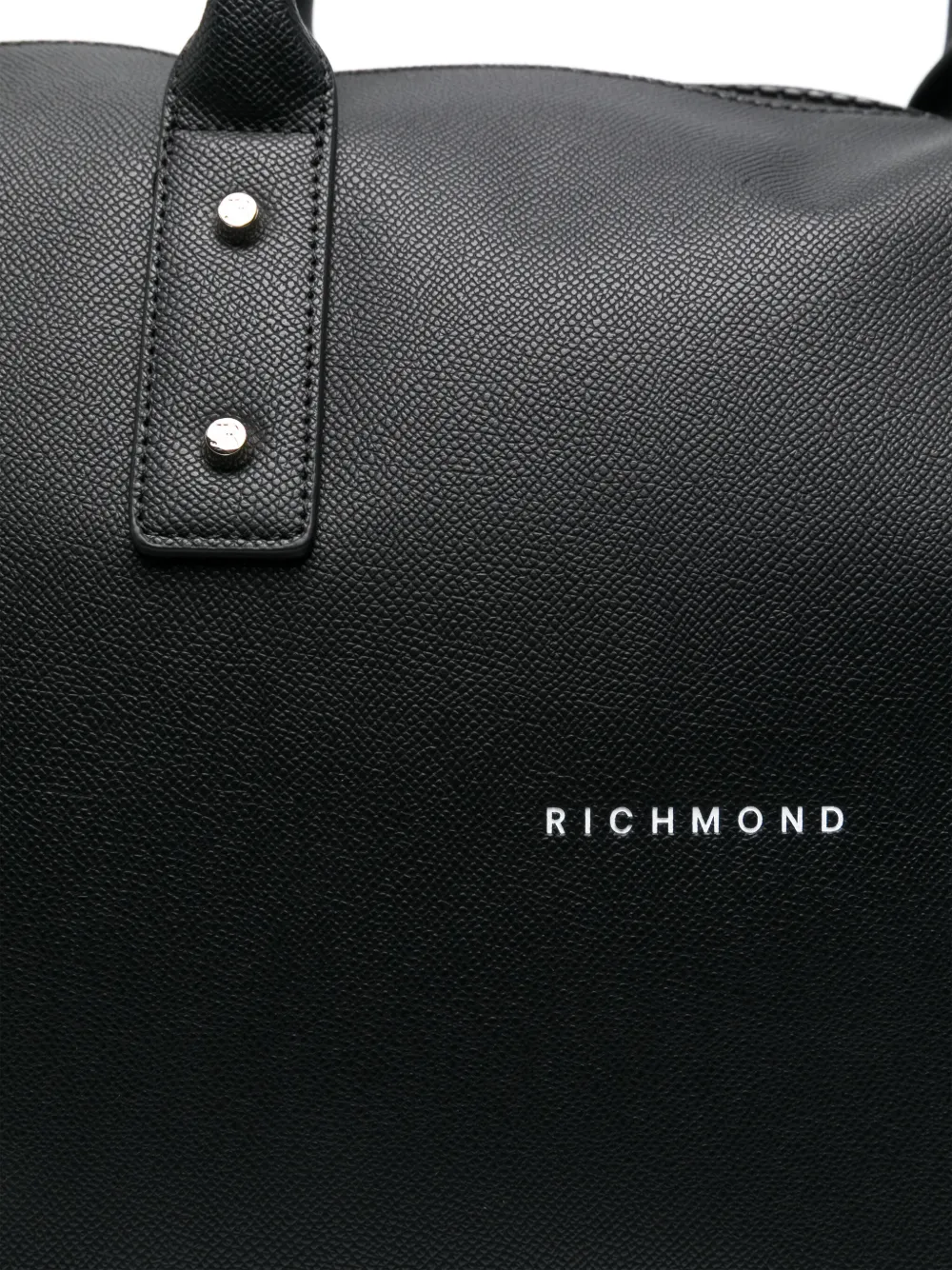 John Richmond Reistas met logo-reliëf Zwart