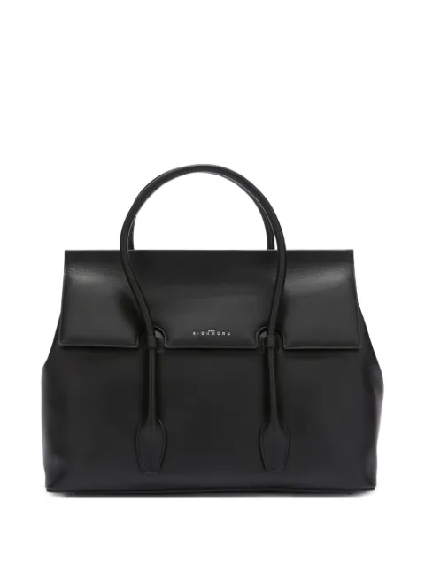 John Richmond tote con asa enrollada