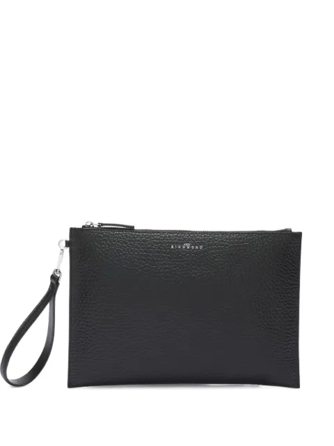 John Richmond zip clutch bag