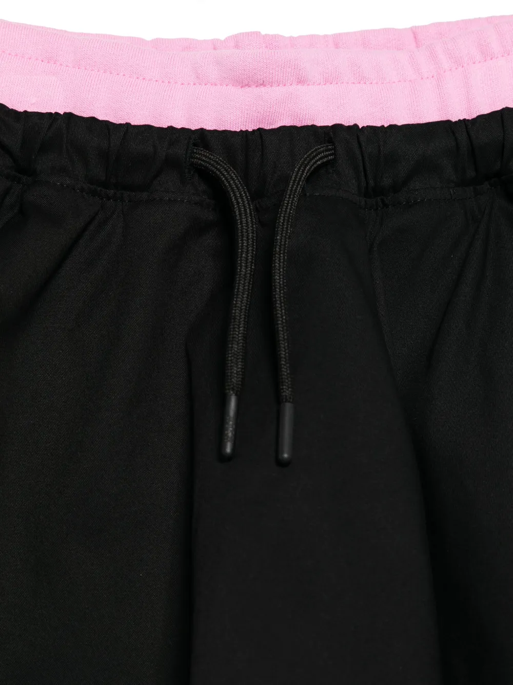 MSGM Kids Rok met geborduurd logo Zwart