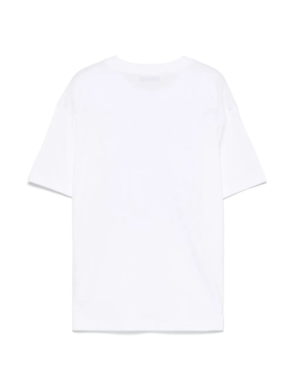 MSGM Kids T-shirt met grafische print - Wit