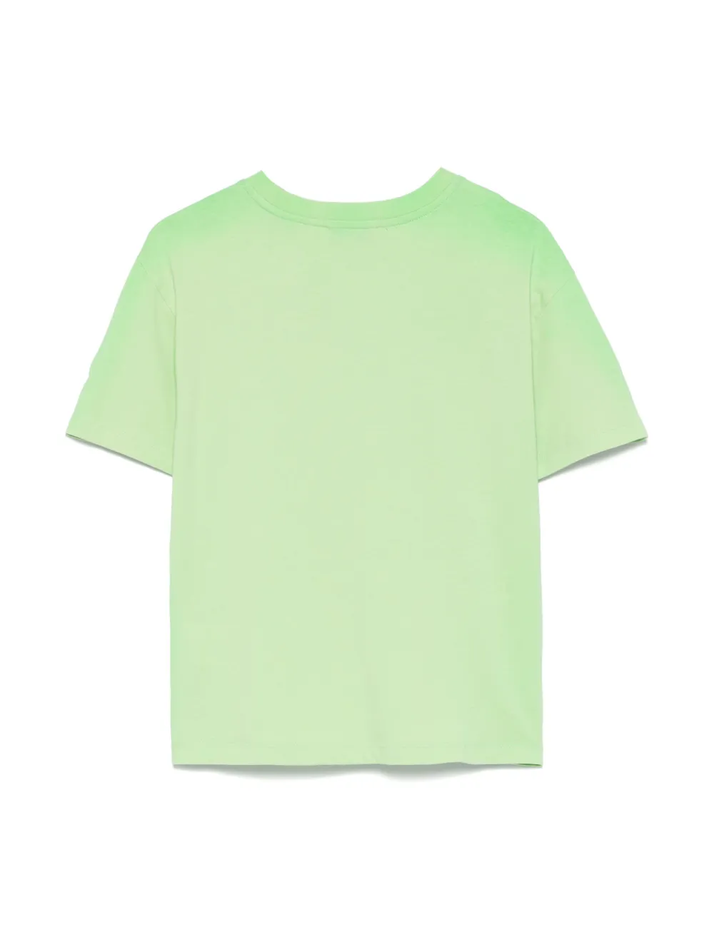 MSGM Kids T-shirt met logoprint - Groen