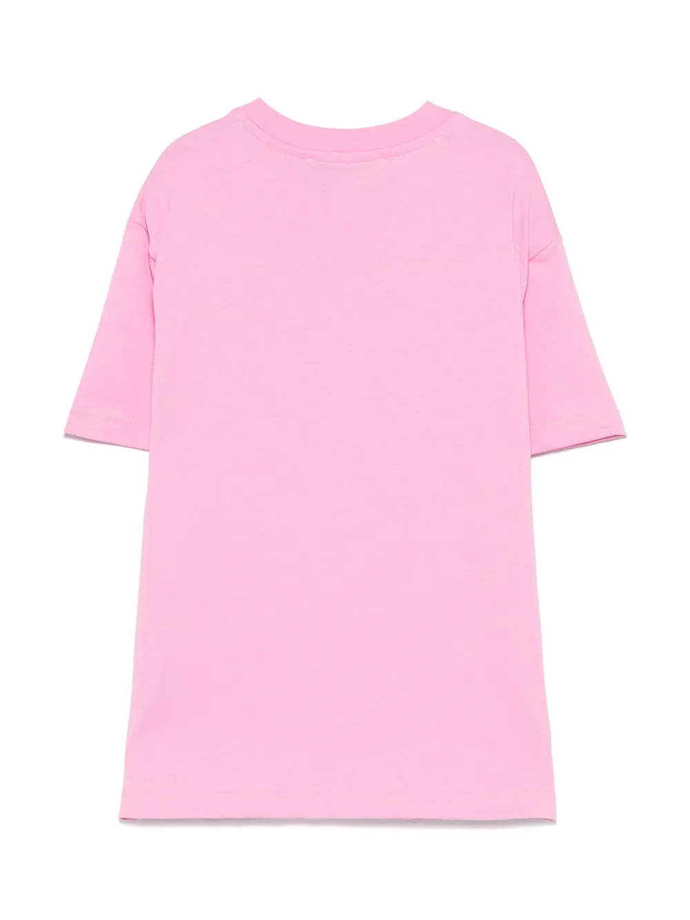 MSGM Kids T-shirt met geborduurd logo - Roze