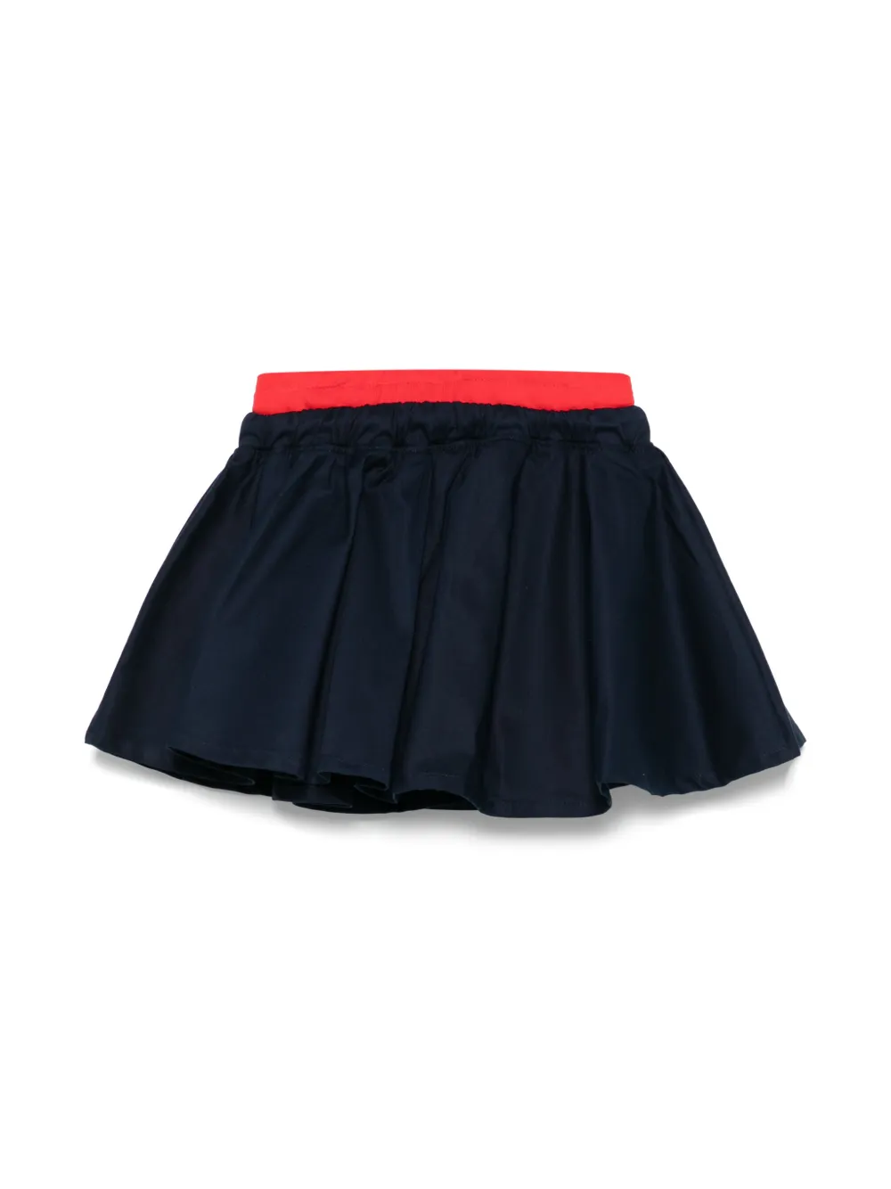 MSGM Kids Mini-rok met gelaagd detail - Blauw