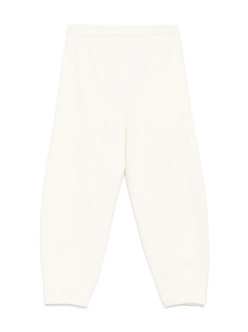 MSGM Kids Joggingbroek met logoprint - Beige