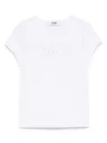 MSGM Kids stretch-jersey T-shirt - White