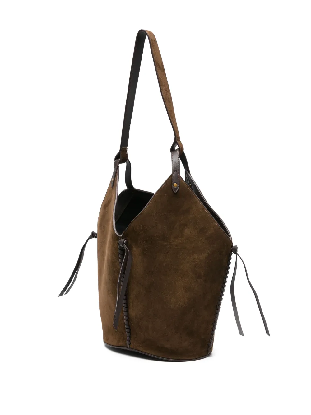 ISABEL MARANT Tampa schoudertas Bruin