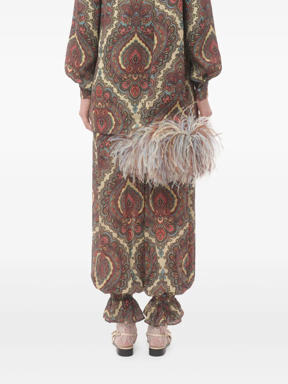 Valentino Garavani Voyage broek met print Rood