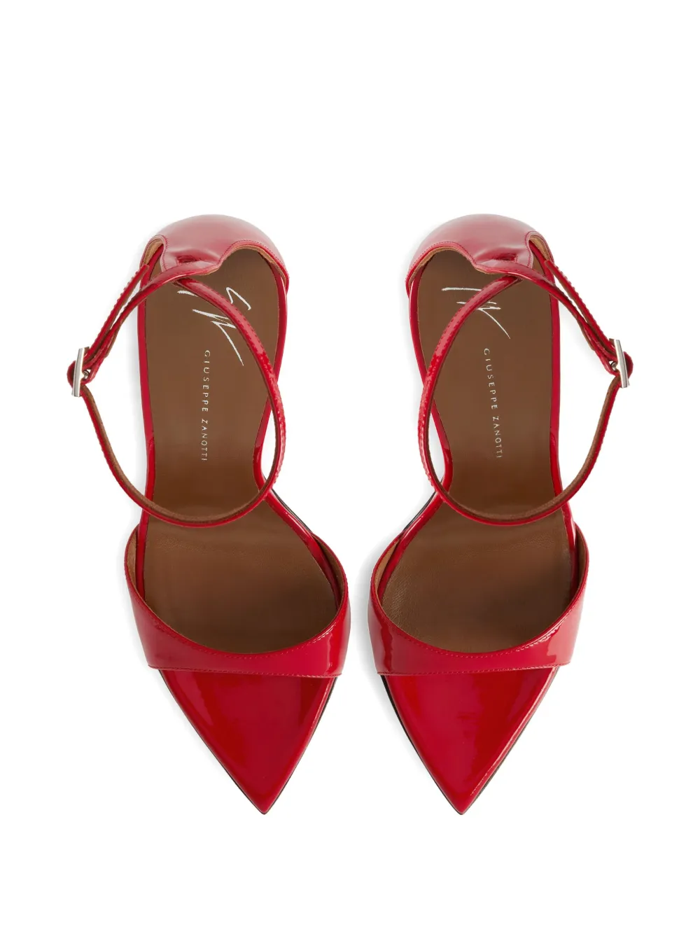 Giuseppe Zanotti 105mm Intriigo sandalen Rood