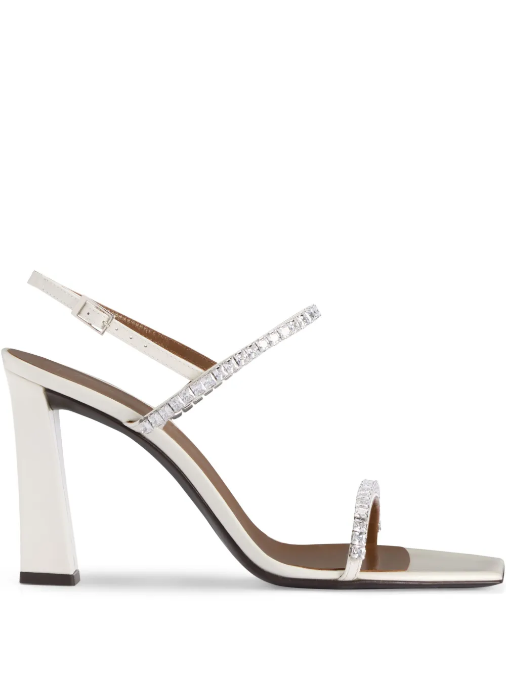 Giuseppe Zanotti 90mm Valentiine sandals White