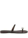 Giuseppe Zanotti Icon Ring slides - Black