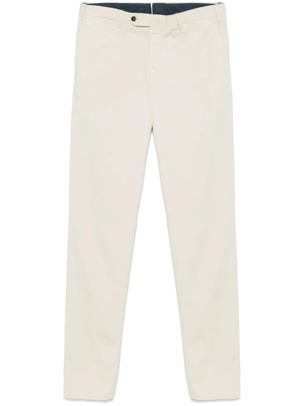 PT Torino Chino met toelopende pijpen Beige