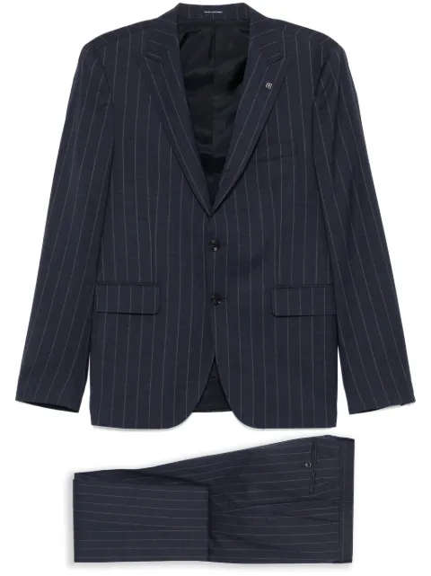 Tagliatore striped single-breasted suit