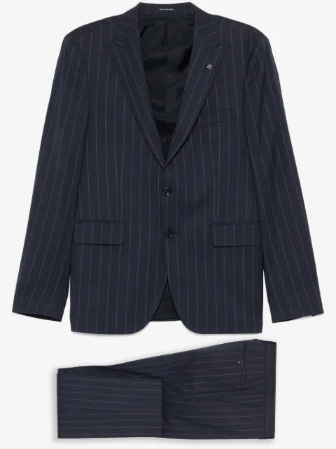 Tagliatore striped single-breasted suit