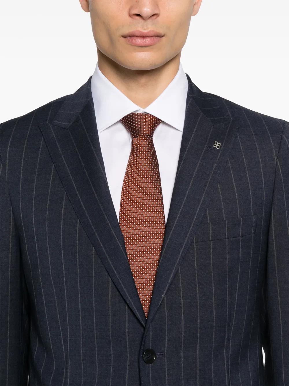 Tagliatore Gestreept pak Blauw