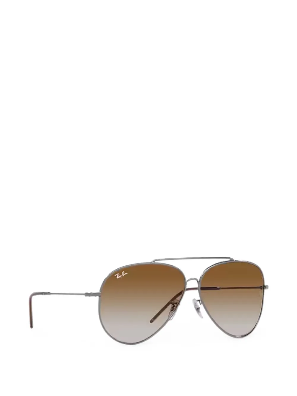 Ray-Ban Aviator Reverse zonnebril met kleurverloop Zilver