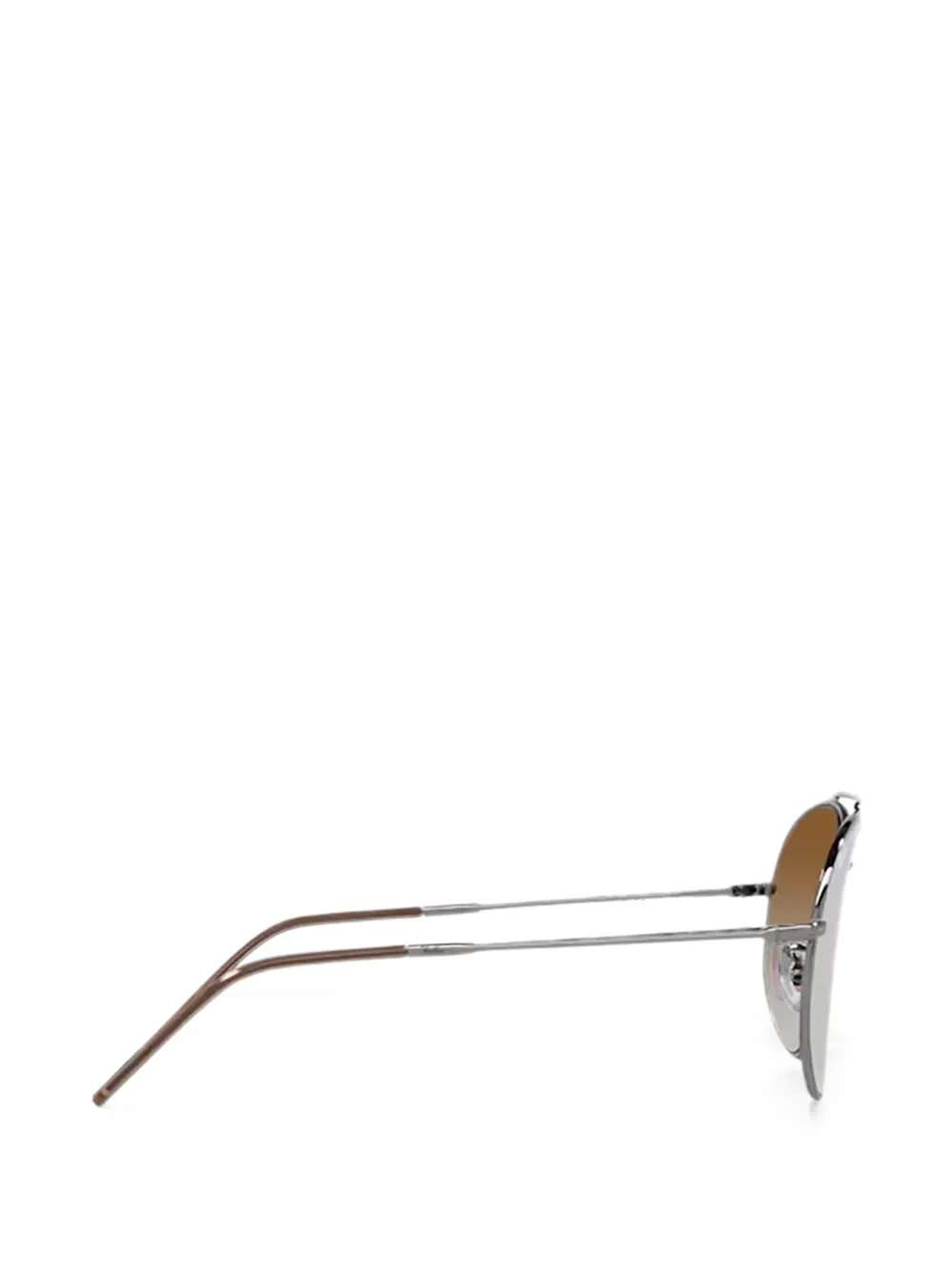 Ray-Ban Aviator Reverse zonnebril met kleurverloop Zilver