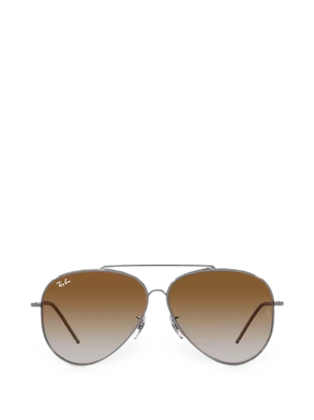 Ray-Ban Aviator Reverse zonnebril met kleurverloop Zilver