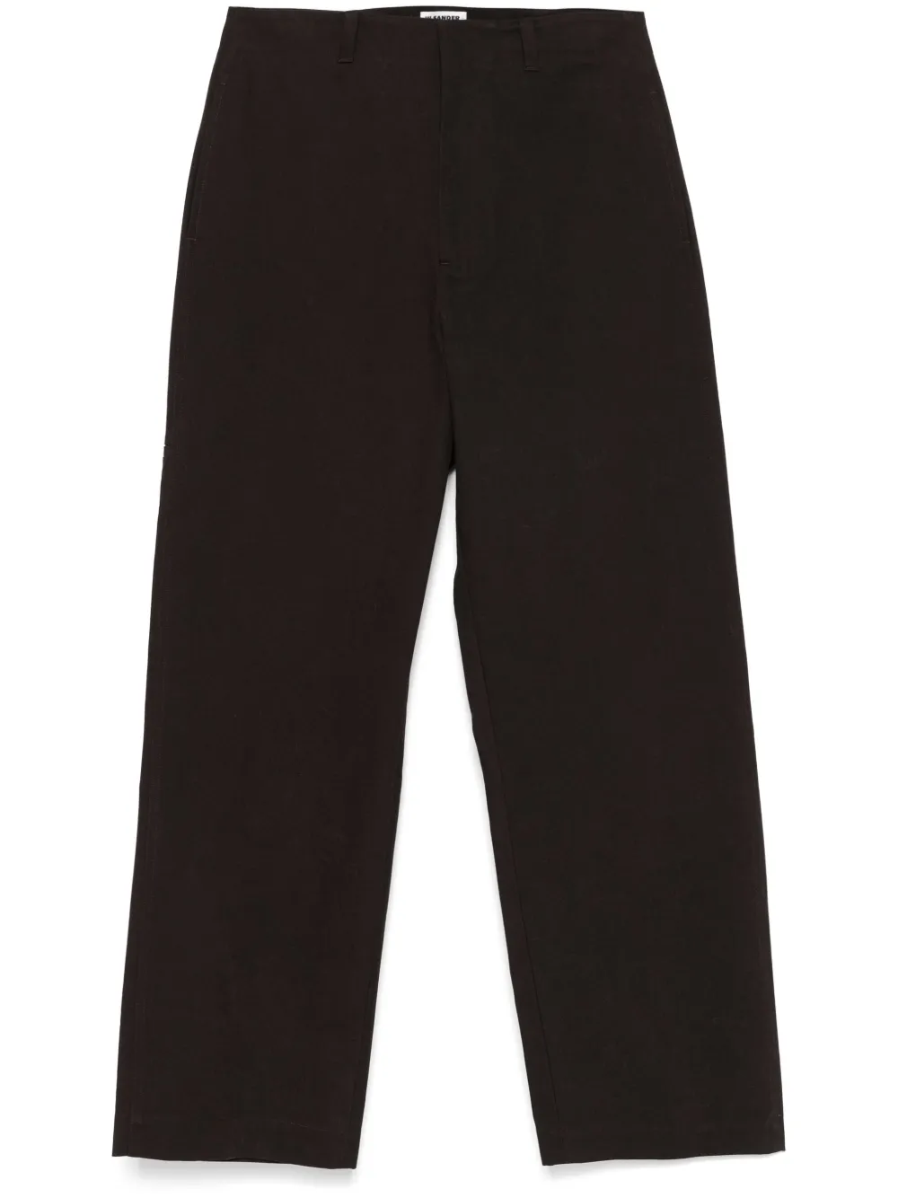 Jil Sander + canvas trousers | Brown | Image 1