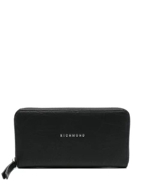 John Richmond logo-stamp wallet 