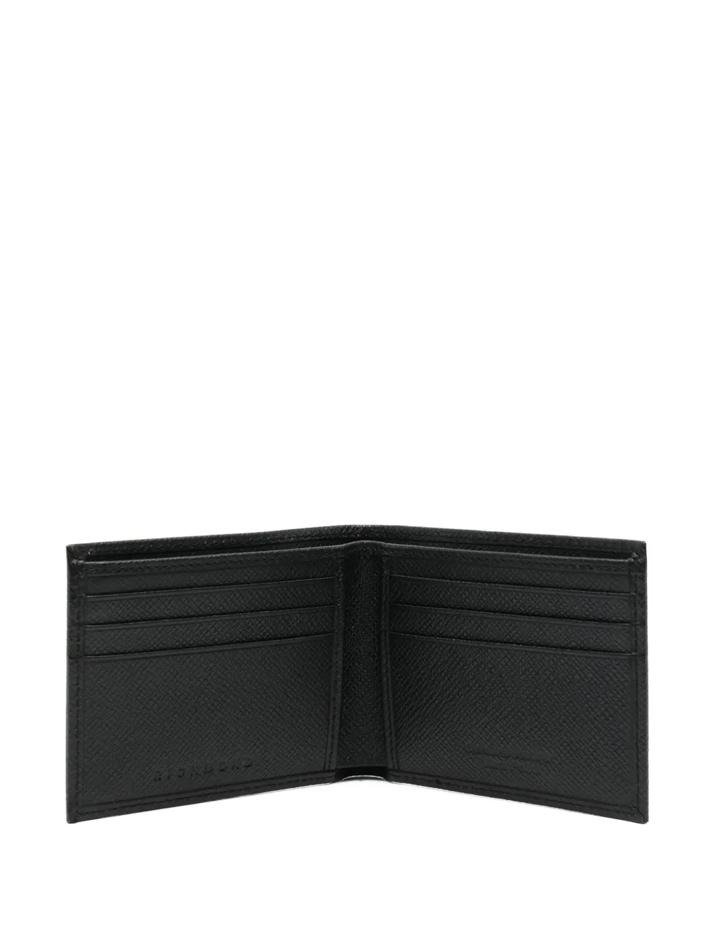 John Richmond Black Wallet In Leather With Logo In Black
