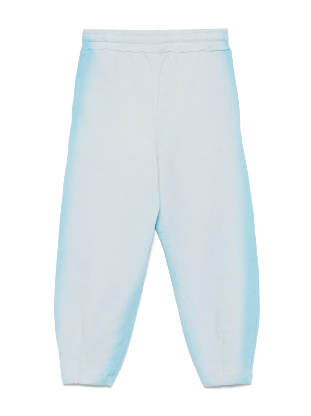 MSGM Kids Joggingbroek met verfspray-effect - Blauw