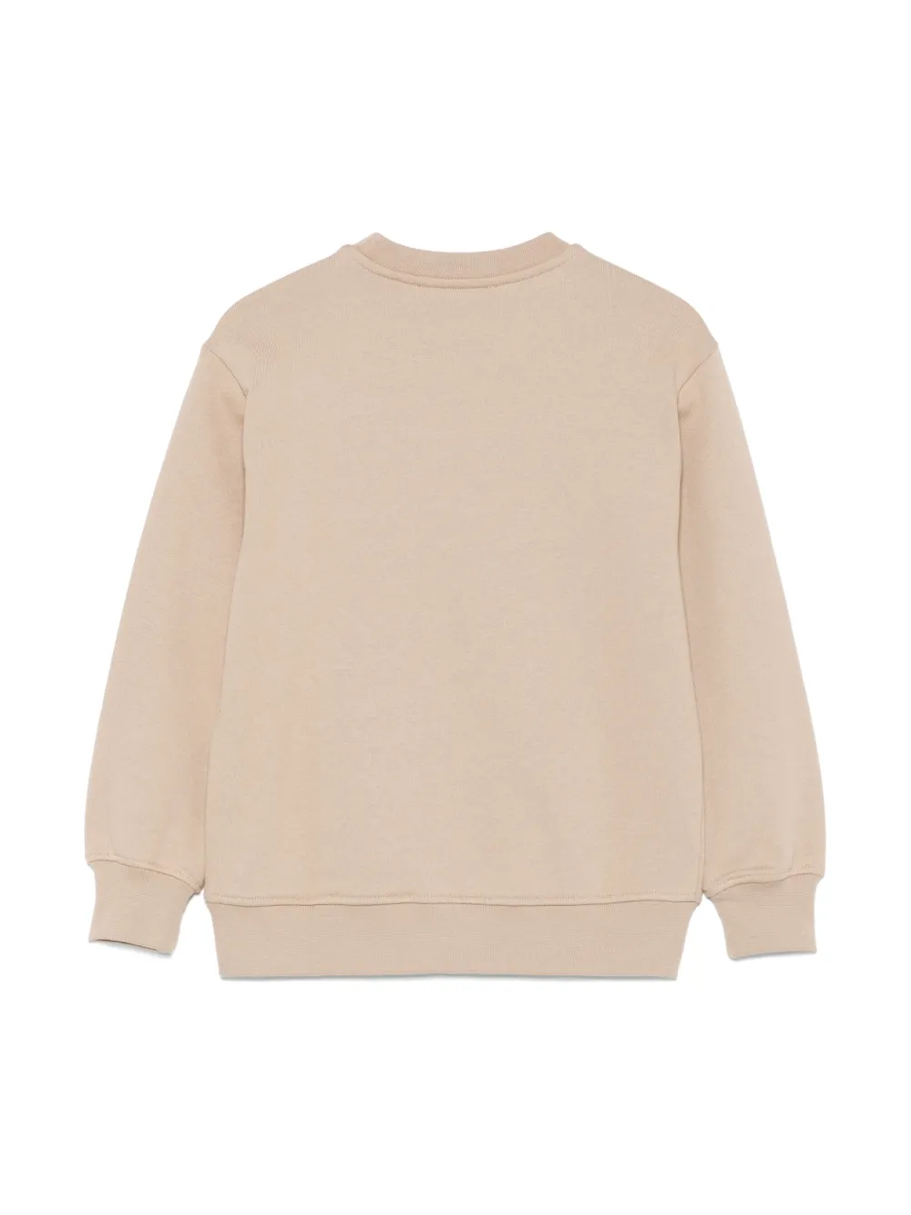 MSGM Kids Sweater met logoprint - Beige