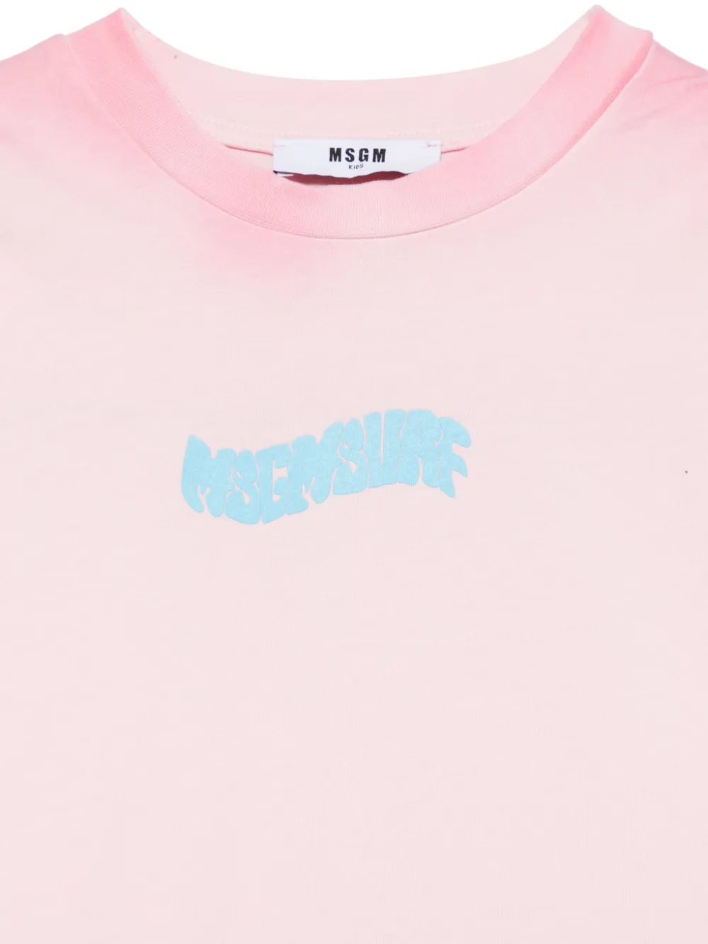 MSGM Kids Jersey T-shirt Roze