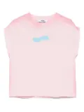 MSGM Kids jersey T-shirt - Pink