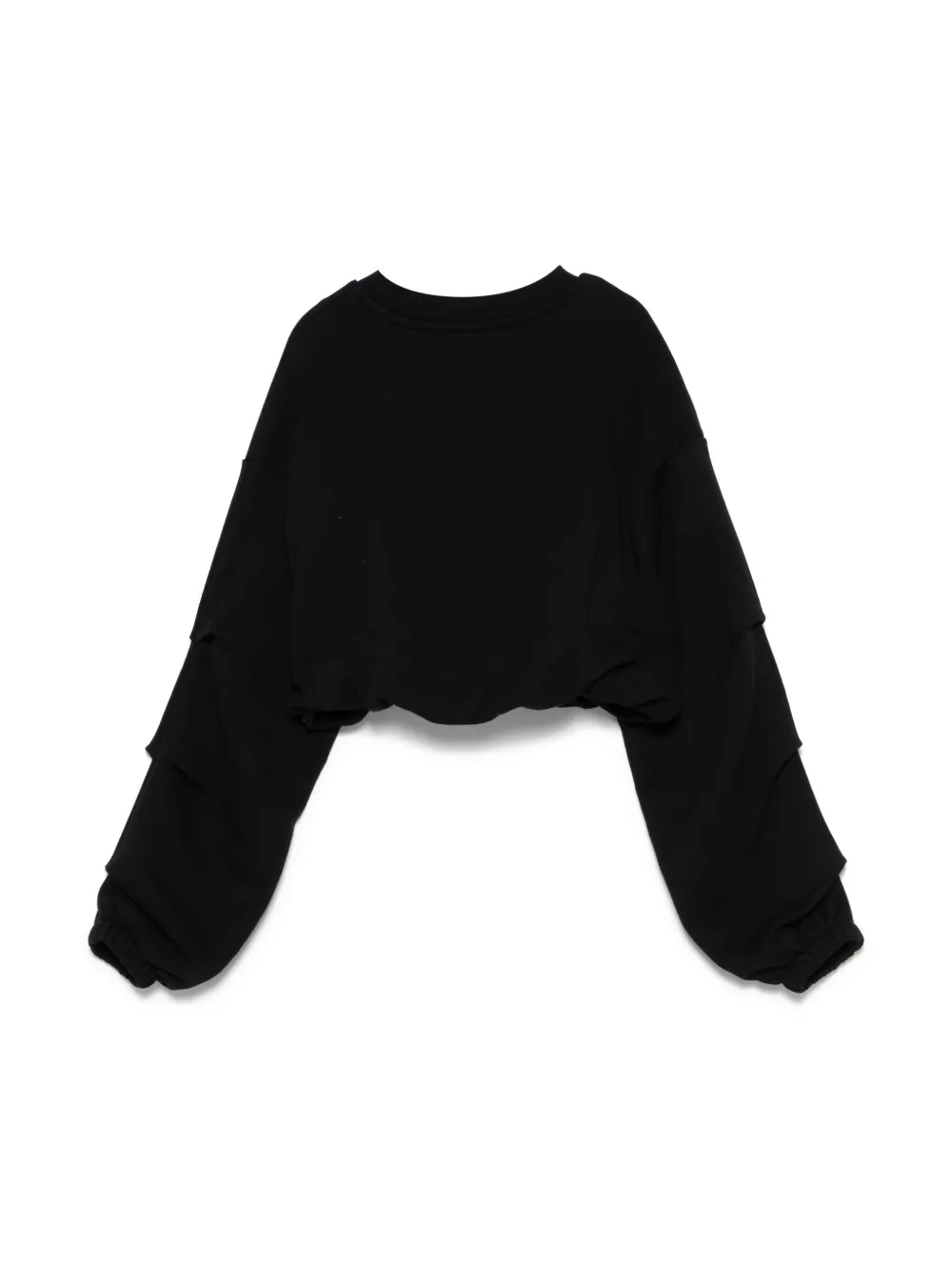 MSGM Kids Sweater met logo - Zwart