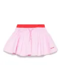MSGM Kids layer-detailed mini skirt - Pink