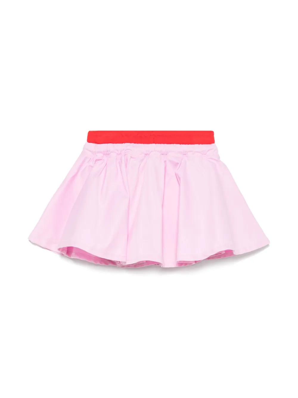 MSGM Kids Mini-rok met gelaagd detail - Roze