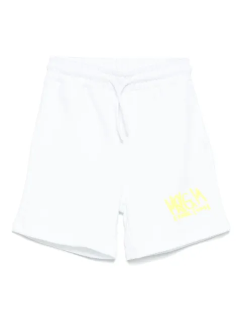 MSGM Kids shorts con logo en relieve
