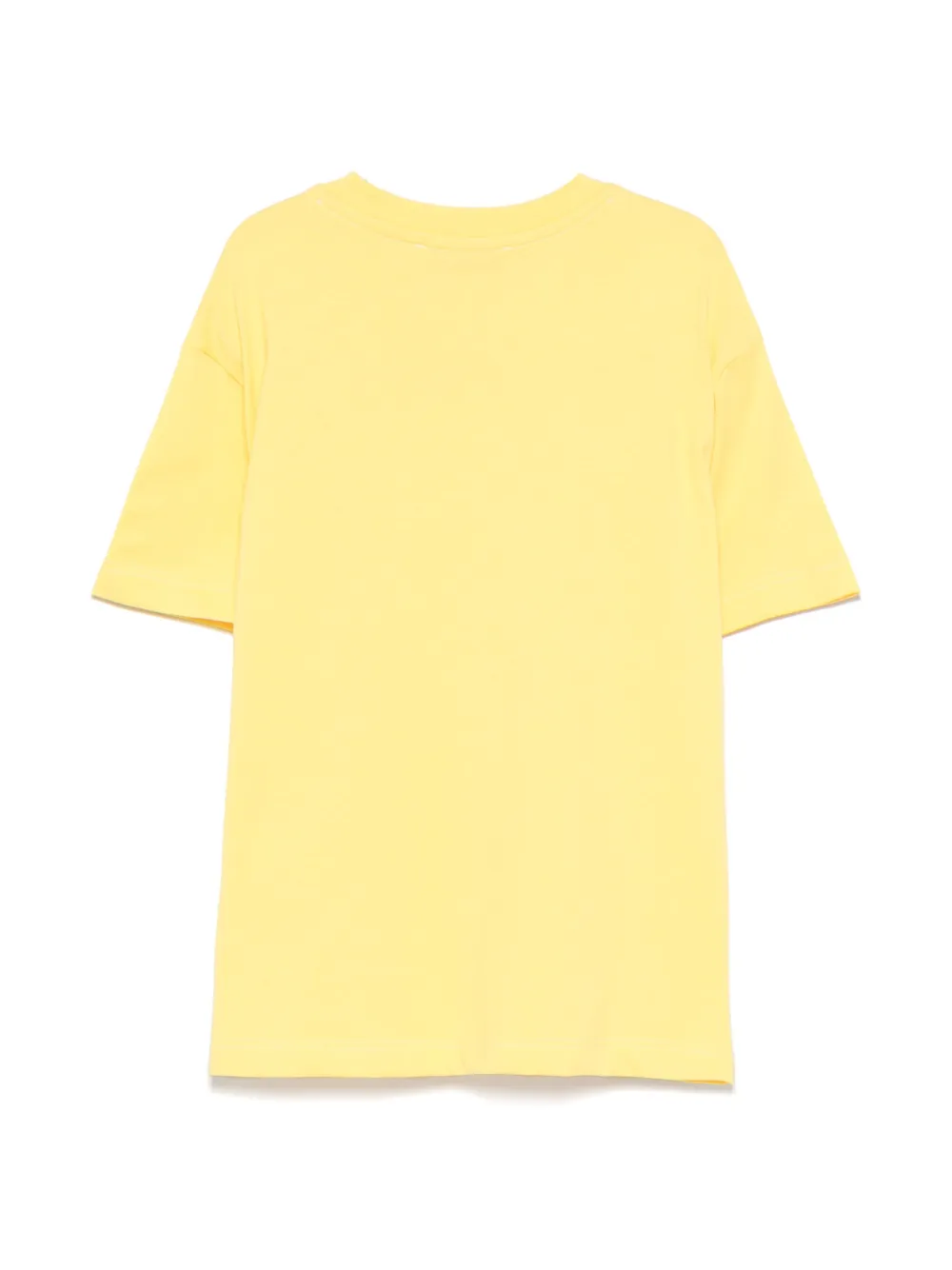 MSGM Kids T-shirt met grafische print - Geel