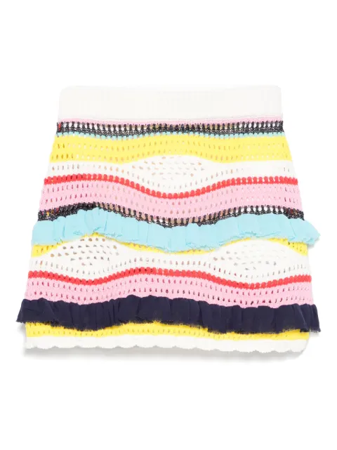 MSGM Kids Saia de crochê