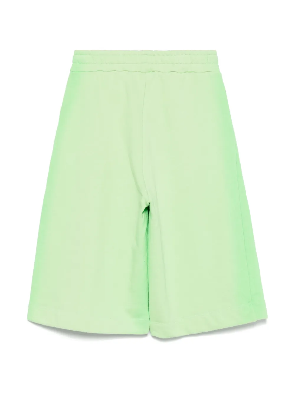 MSGM Kids Shorts met logoprint - Groen