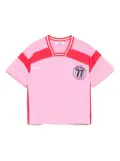 MSGM Kids jersey T-shirt - Pink