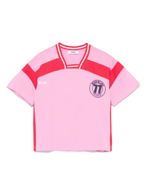 MSGM Kids jersey T-shirt