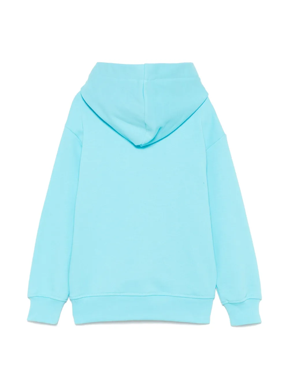 MSGM Kids Hoodie met logoprint - Blauw