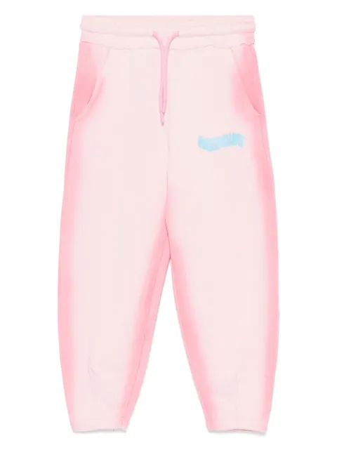 MSGM Kids pants con efecto cepillado