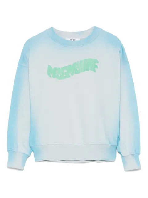 MSGM Kids logo-print sweatshirt      