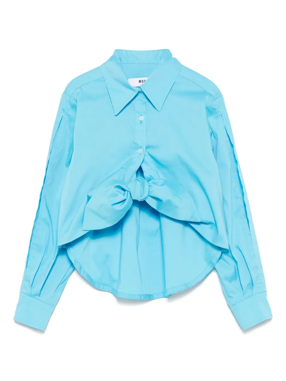 Image 1 of MSGM Kids logo-print shirt