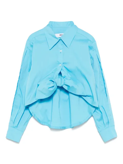 MSGM Kids logo-print shirt